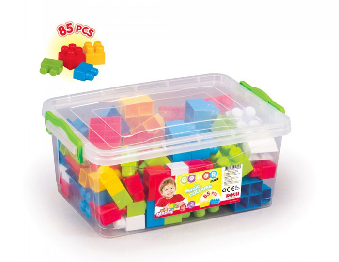 Dolu Big Blocks in Plastic Box 85 Pcs - 5090 Turkey Made ShoppersPk.com