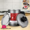 Oil Filter Pot Strainer Suitable For The Storage Of Frying Oil and Cooking Grease 1.7Liter