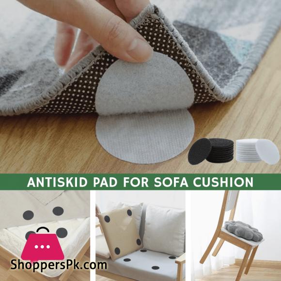 10pcs Non-Slip Rug & Sofa Stickers, Adhesive Hook & Loop Floor Stickers For  Carpets & Furniture, Home Decor Accessories