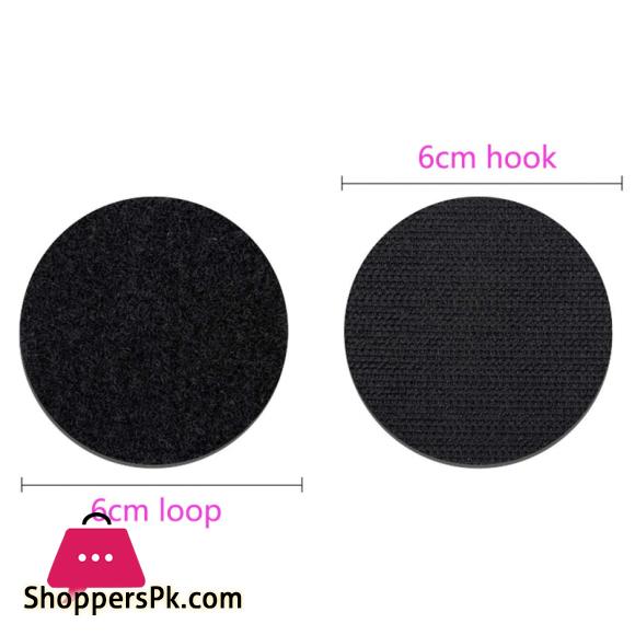 5-30Pairs Strong Self Adhesive Fastener Dots Stickers Adhesive Hook Loop  Tape 6CM Bed Sheet Sofa Mat Carpet Anti Slip Mat Pads