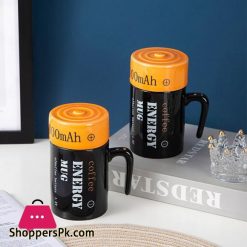 Creative battery modeling mug novel ceramic 3d cup new strange net red water Cup Mugs Coffee Cup|Mugs