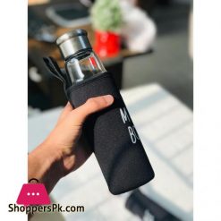 My Glass Water Bottle With Cover Bag