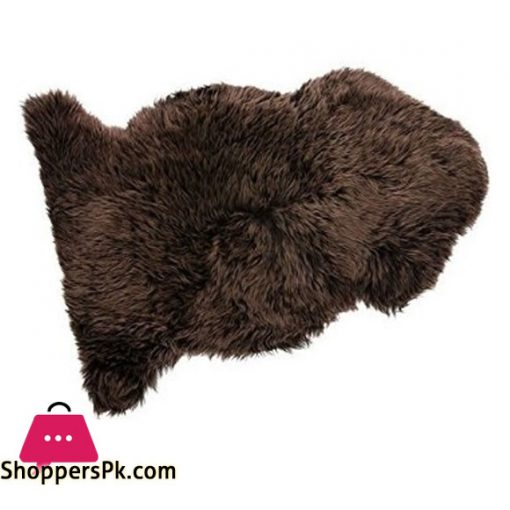 Natural Brown sheepskin Rug