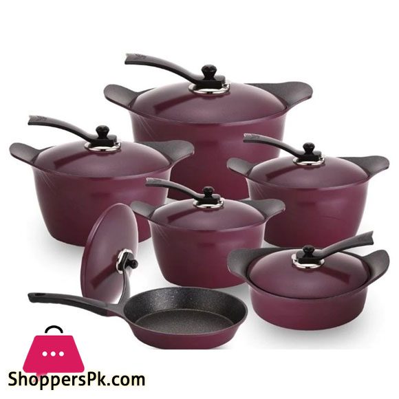 Arshia Granite Cookware Set 12Pcs - CO162-2608