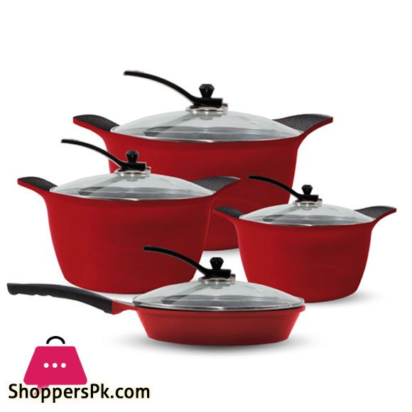 Arshia Granite Cookware Set 8PCS - CO162-2396