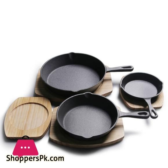 Cast Iron Pan Skillet Frying Pan Cast Iron Pot Best Heavy Duty Professional Seasoned Pan Cookware For Frying Saute CookingPans