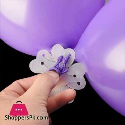 Decoration Items Plastic Flower Balloons Clip Balloons Decoration Balloons Accessories Balloon Flower For Wedding Birthday Supplies 6Pcs