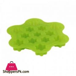 Tescoma 698275 Ice Cube Flower Shape Tray Green