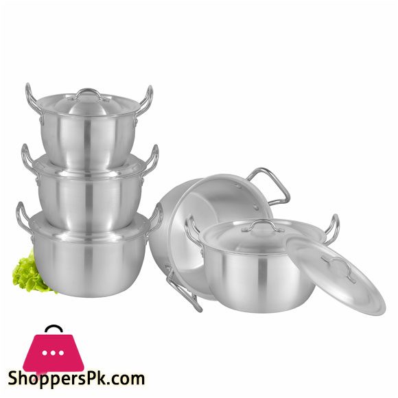 Domestic Cook Cuisine 1×5 Cooking Set 10 Pcs - D-41A