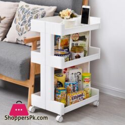 Kitchen Storage Rack For Sundries Goods Fridge Side Shelf 23 Layer Removable With Wheels Bathroom Organizer Shelf Book ShelveStorage Holders Racks