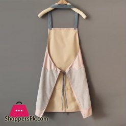 Apron Home Kitchen Waterproof and Oilproof Cute Male and Female Barista Bakery Shop Flower Shop WorkwearAprons