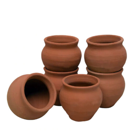 Majestic Clay Tandoori Chai 12 Pcs Pots in Pakistan