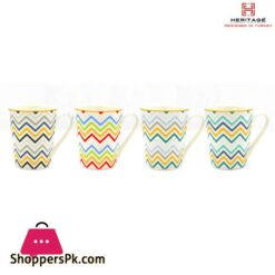 Heritage Wavy Tall Mug 6 Pieces Set