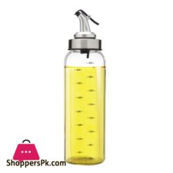 Kitchen Olive Oil Dispenser Cooking Oil Sprayer Glass Vinegar Cruet 10oz Olive bottle Vinegar Dispenser Oil Container - 300 ML