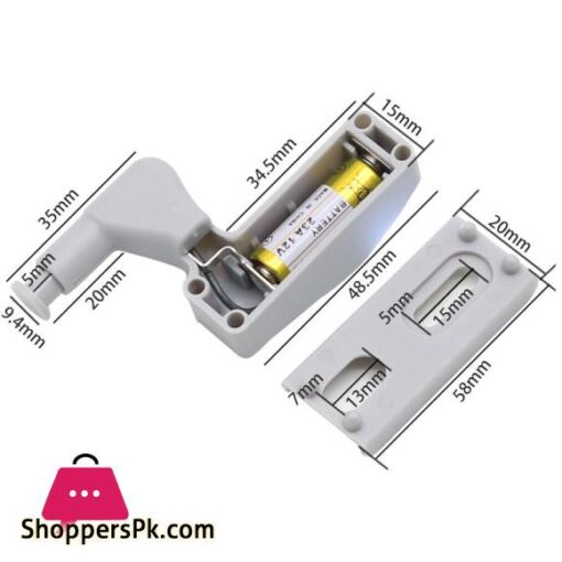 510PCS Universal Cabinet Hinge LED Light Kitchen Cabinet Door Light Wardrobe Home Kitchen Closet Smart Sensor Night LightUnder Cabinet Lights