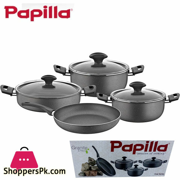 papilla Granite Cookware Set Fred Series 7 pcs