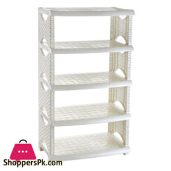 EGEMEN Plastic Rattan Shoe Rack Fresh life Rattan Shoe Rack