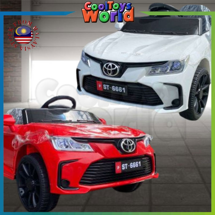 Kids Ride On Car Electric TOYOTA COROLLA ALTIS Parent Remote Control & MP3 Electric Ride on Car for 2 -8 Years Kids