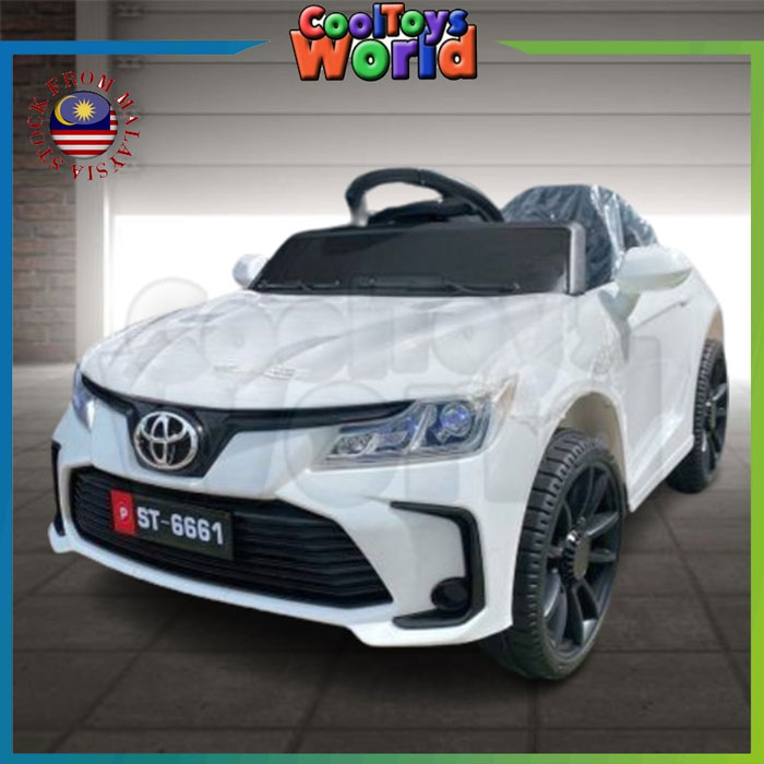 Kids Ride On Car Electric TOYOTA COROLLA ALTIS Parent Remote Control & MP3 Electric Ride on Car for 2 -8 Years Kids