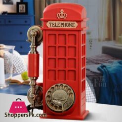 Retro Landline Phone Fashion Creative Personalized and Cute Cartoon Wireless Card Home Old Fashioned Antique TelephoneDecorative Telephones