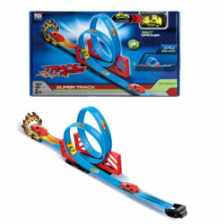 Super Track Racer 68801 Speed Toys non Hot Wheel Car Pull Back Cars Stunt Loops Racing Toy hotwheels