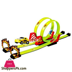 PULL BACK SUPER TRACK RACER (W/2CARS) 68816