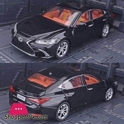 1:24 Lexus ES300 Car Die-Casting Model With Sound Light Pull Back Car Toy Children Gift