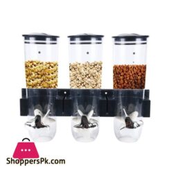 Food Storage Cans Cereal Boxes Kitchen Sealed Cereal Dry Household Snacks Melon Seeds Nuts Candy Dispenser Secret StashStorage Bottles Jars