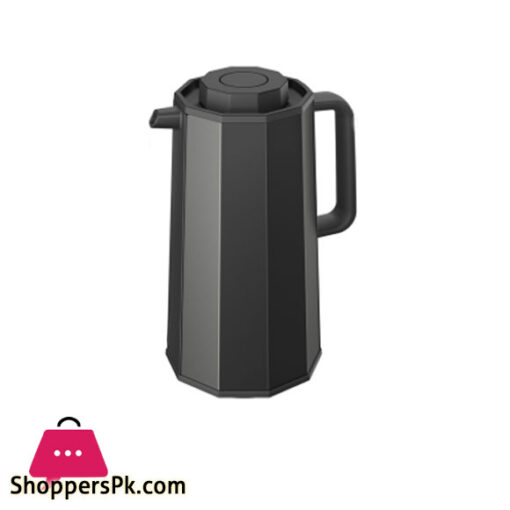 Zojirushi Thermos Glass Lined Vacuum Carafe Flask Black 1.0 Liter - AH-EAE 10