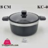 KC40 28cm Pot BlackSliver Alpenburg 6c