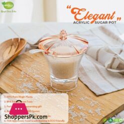 Elegant Acrylic Sugar Pot