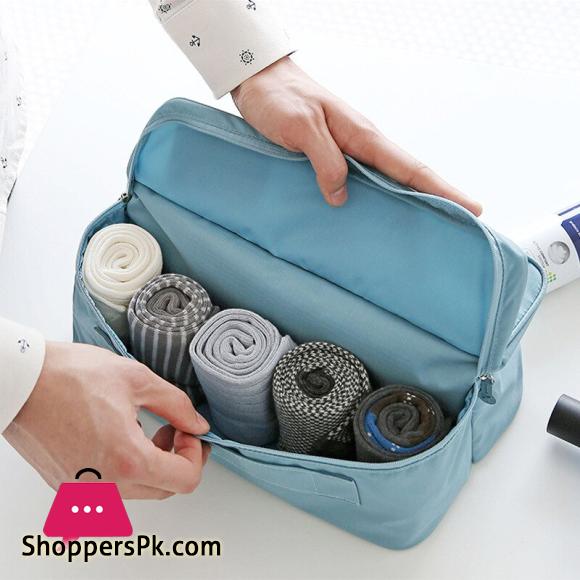 Multifunctional Travel Bag Storage Clothing Underwear Socks Bag Organizer  Portable Waterproof Sorting Pouch Comestic Bag