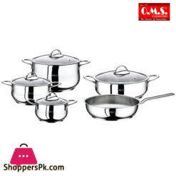 Korkmaz Alfa Cookware Set of 9 Pieces - A1660 ShoppersPk.com