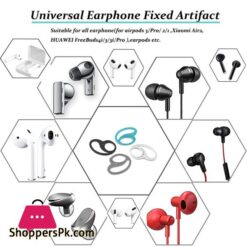 Keepods Sports Universal Earphone Anti Lost Silicone Holder For Airpods