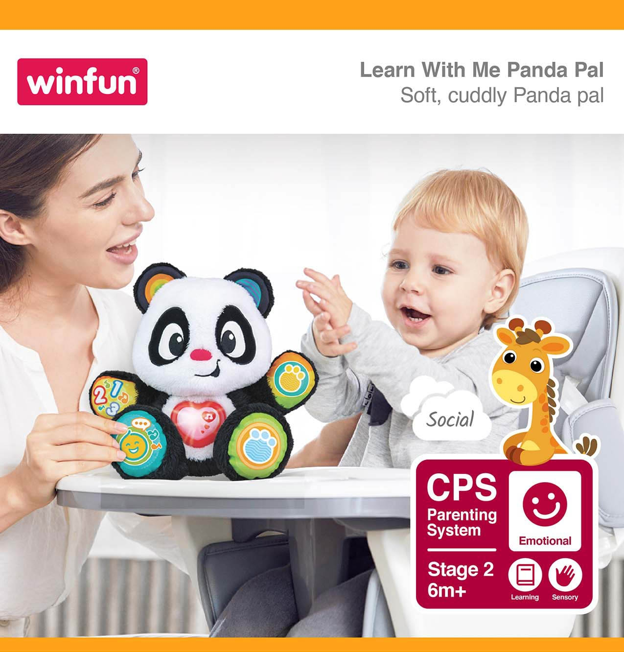 Winfun - Learn With me Panda Pal - 0797 in Pakistan