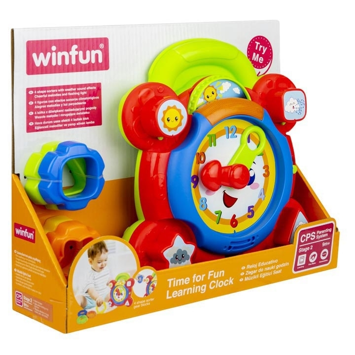 Winfun Time for Fun Learning Clock - 0675