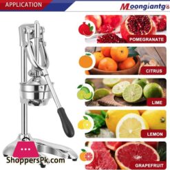 Moongiantgo Commercial Manual Juicer Hand Press Citrus Juicer Extractor Pomegranate Orange Lime Lemon Squeezer Fruit Juicer Machine