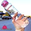 350ml Koreanische Nette Candy Farbe Glas Wasser Flasche fr Gilr Tragbare Outdoor Saft Trinken FlaschenWasserflaschen