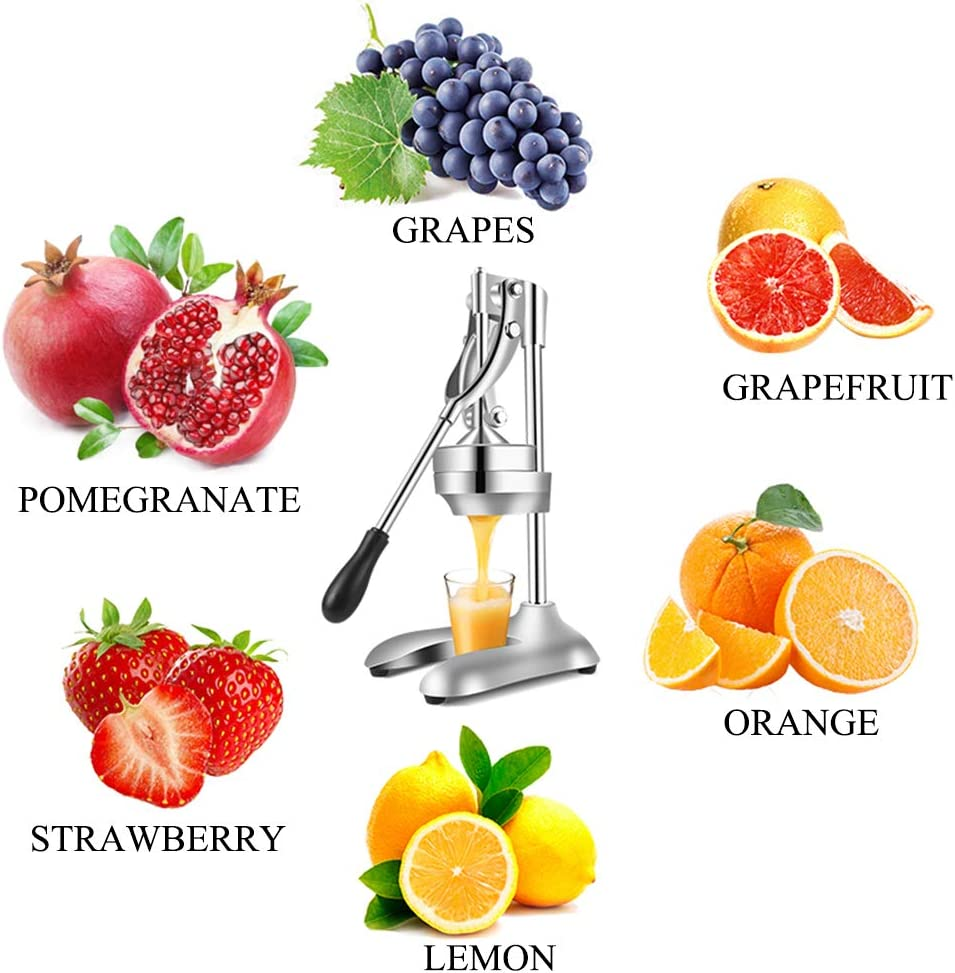 Commercial Manual Juicer Hand Press Citrus Juicer Extractor Pomegranate Orange Lime Lemon Squeezer Fruit Juicer Machine