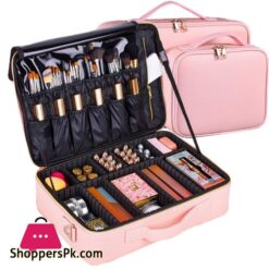 Veranstalter Make Up Lagerung Box Groe kapazitt Wasserdicht Make Up Tasche Schmuck Organizer Make Up Box Reise Schnheit Nagel Kosmetische FallAufbewahrungsboxen Behlter