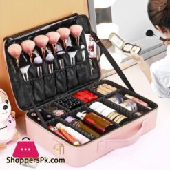 Veranstalter Make Up Lagerung Box Groe kapazitt Wasserdicht Make Up Tasche Schmuck Organizer Make Up Box Reise Schnheit Nagel Kosmetische FallAufbewahrungsboxen Behlter