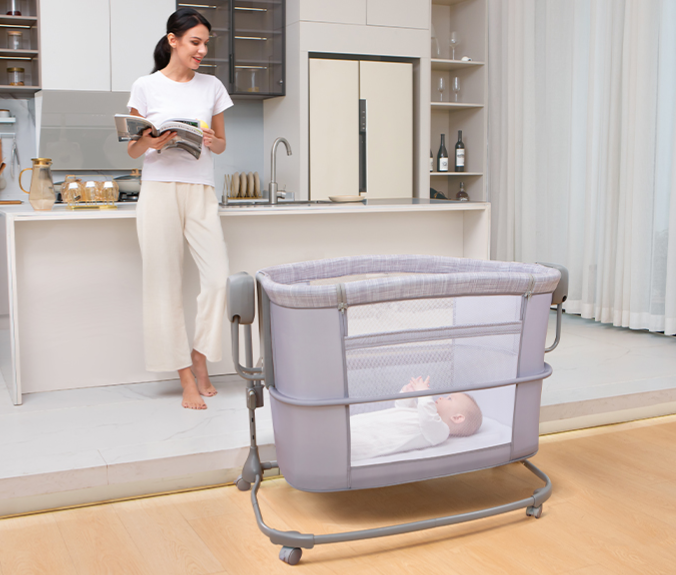 Mastela 3-in-1 Deluxe 3 in 1 Bassinet Lifting Parallel Shaker Age: suitable for 0-36 months