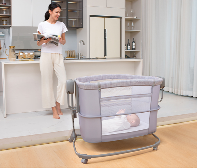 Mastela 3-in-1 Deluxe 3 in 1 Bassinet Lifting Parallel Shaker Age: suitable for 0-36 months