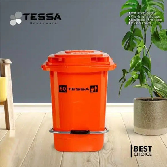 Tessa Garbage Bin Foot Pedal 40 Liter Iran Made