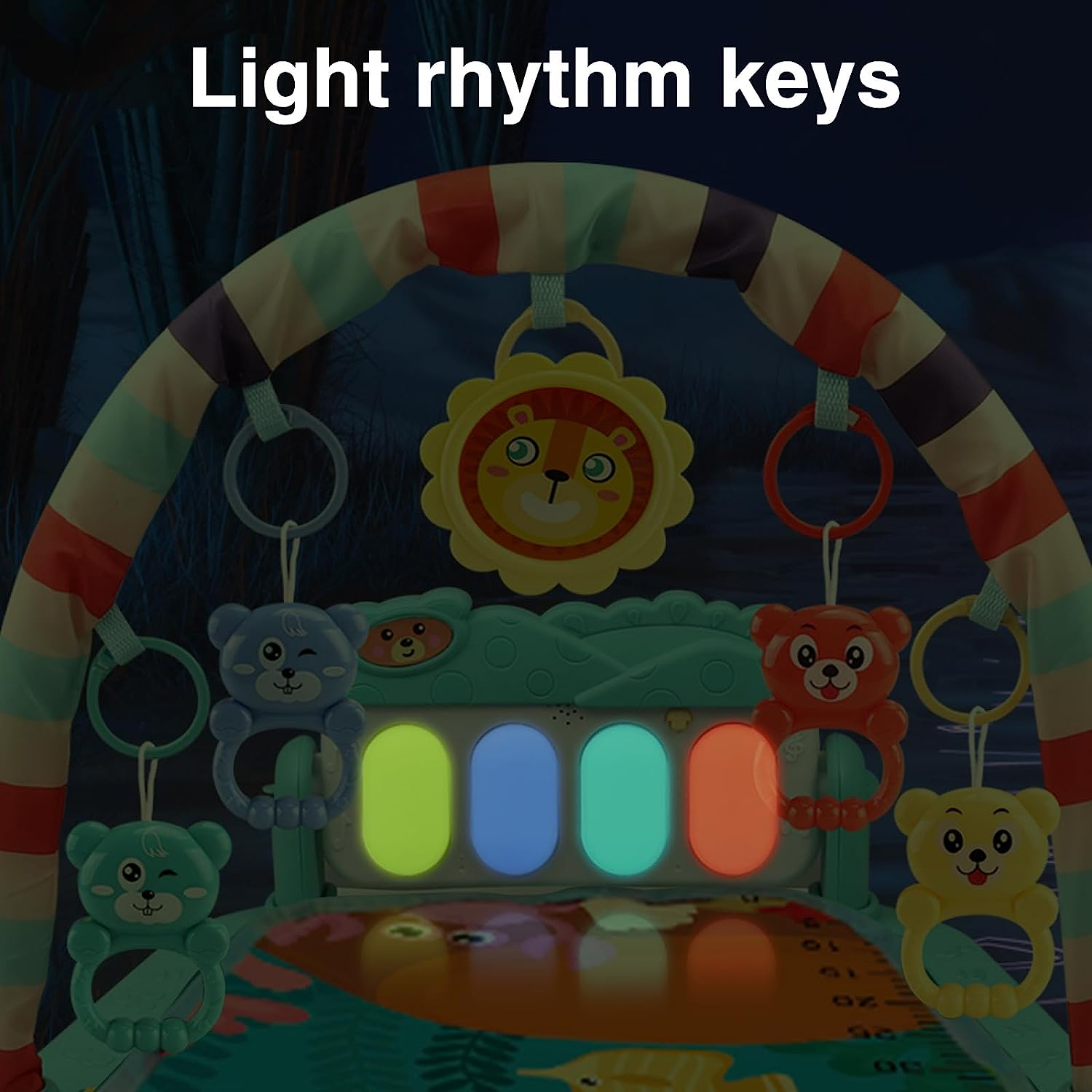 Baby Play Mat Baby Gym Piano With Music &Amp; Lights 23 Baby Play Mat Baby Gym Piano With Music &Amp; Lights