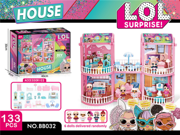 Lol Doll House 133 Pcs Bb038 In Pakistan