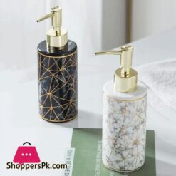 HNHYNSY Liquid Dispencer Container Ceramic Foam Soap Dispenser Kitchen Sink Soap Dispenser Can be Refilled with Liquid Soap Dispenser Due to Lotion Shampoo Massage Oil Pump Bottles Dispensers