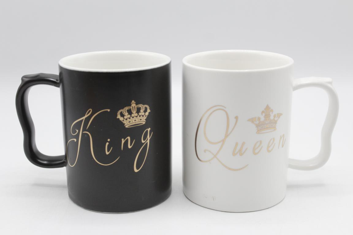 King And Queen Ceramic Couple Mug NY226