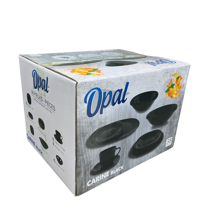 Opal 1 More Dinner Set of 30 Pcs D-White-30