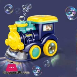 Cartoon Train BUBBLE MUSIC TOY for Boys Girls